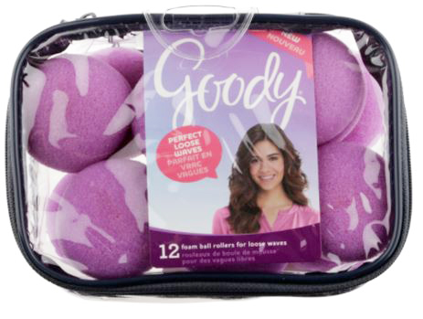 Goody Perfect Loose Waves Foam Ball Rollers Set, 12 CT